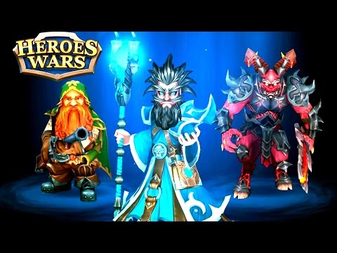 Heroes Wars Summoners RPG gameplay
