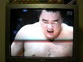 SUMO - Fukuoka Day 15 - Winner-take-all playoff Ama v Hakuho 11-23-08 SUMO - Fukuoka Day 15 - Winner-take-all playoff Ama v Hakuho 11-23-08