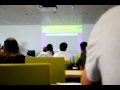 Johannes Fahrenkrug speaking of A Quick Deep Dive Into Cappuccino and SproutCore at FEC 2011
