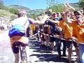Wij wielrennen op de alpe d´huez ( echt lachen!)