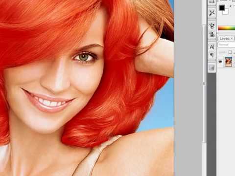 how to change hair color in photoshop