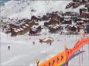 Ben, aged 15, skiing in Val Thorens, Easter 2008