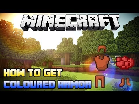 how to dye leather armour in minecraft ps3