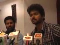 Vijay angry in Press Meet