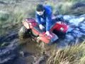 Trx 250 stuck n bog