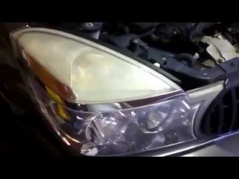 How to change a head light bulb in a Buick Rendezvous