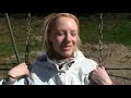 Helena on a swing! Helena on a swing!