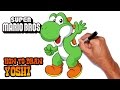 How To Draw Yoshi's Head
