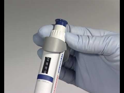 how to adjust an mla pipette