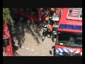 Demonstratie TS521 brandweer Hardinxveld-Giessendam en HW253 Dordrecht, ongeval met beknelling