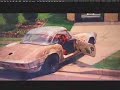 Rocker Jimmy Barnes old Corvette