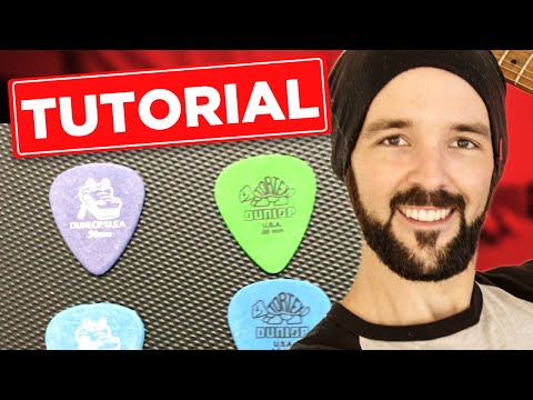 Krasser Klangunterschied durch PLEKTRUM - Gitarre lernen