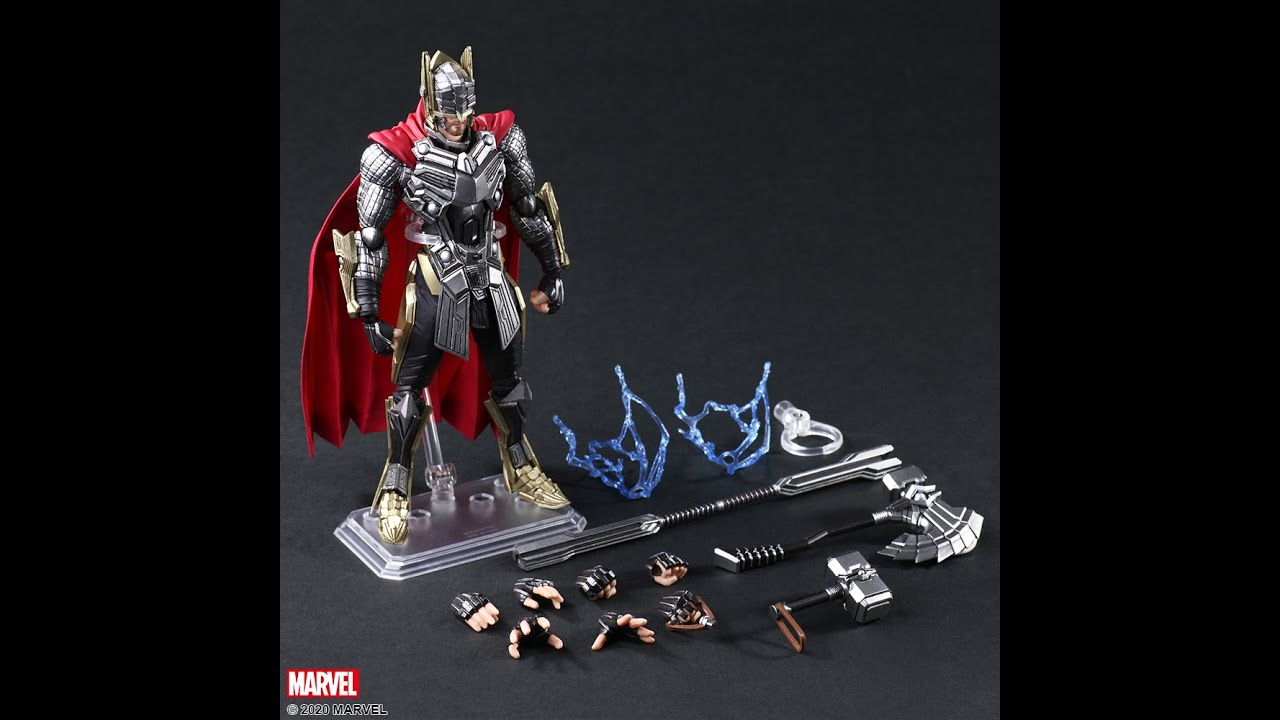 Video MARVEL UNIVERSE VARIANT BRING ARTS™ DESIGNED BY TETSUYA NOMURA THOR