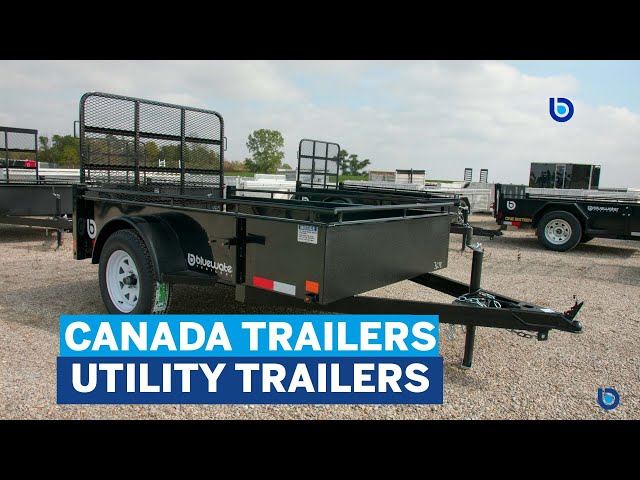 2024 Canada Trailers Tandem Axle Utility Trailers 7,000lbs GVWR  in Cargo & Utility Trailers in Barrie