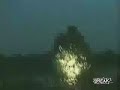 Lightning strike up close