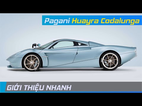 Giới thiệu Pagani Huayra Codalunga | 7 triệu Euro cho thiết kế đuôi dài độc lạ | XE24h