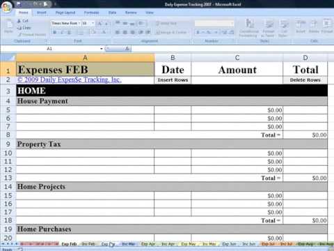 how to budget daily expenses