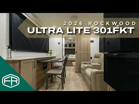 Thumbnail for 2026 Rockwood Ultra Lite Travel Trailer 301FKT Video