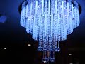 Tier chandelier blue pink red white