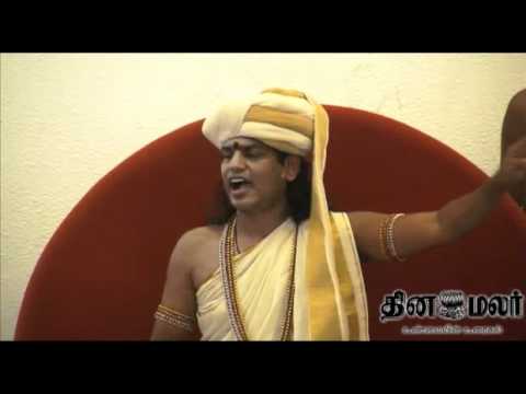 thinamalar - Godman video controversy: Nithyananda files criminal complaint.