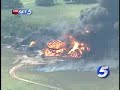Train derailment and explosion