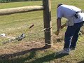 Barbed Wire Installation