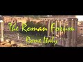 Roman Forum and Roman Colosseum, Rome Italy