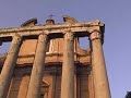 Roman Forum and Roman Colosseum, Rome Italy
