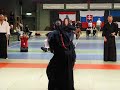 Kendouppvisning under EM i Tai Chi Chuan