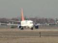 Sunwing 738 departs YUL on runway 06R