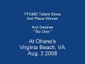 Aryl Desiree ~ YFAMD Talent Show