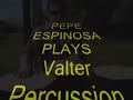 pepe espinosa plays conga cajons