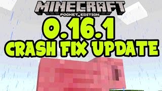 NEW MCPE 0.16.1 UPDATE! ADDON and BEHAVIOR PACK FIX 0.16.1 // Minecraft Pocket Edition UPDATE 0.16.1