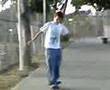 con Melius (la patineta)