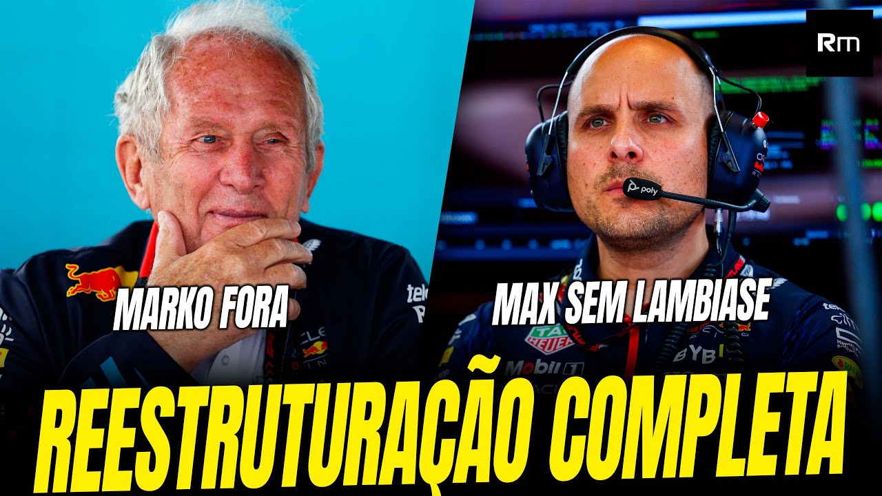 🚨MARKO DEVE SAIR JÁ EM 2026 E LAMBIASE PODE NÃO SER O ENGENHEIRO DE MAX #f1 #formula1 #redbullracing