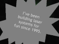 Making a 3d  homemade Laser projector