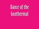Geothermal Energy