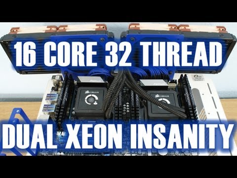 Xeon - I test the new Asus Dual Xeon workstation motherboard with a pair of two E5-2660's two E5-2687's, 64GB of Vengeance memory and a pair of H100's just for good...