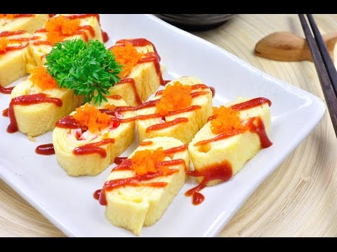 ไข่ม้วนญี่ปุ่น Japanese Egg Roll Omelette