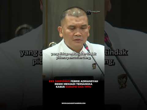 Mantan Jampidsus Febrie Adriansyah Ditetapkan Tersangka Korupsi dan TPPU Polri