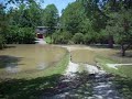 Flood Damage behind our house