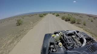 Some dirt-road fun in a Boosted Technologies Supercharged 4.0 Wrangler!
