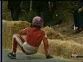 Got a little behind, but manage to cath up and got knocked of when Peter Eliot from Britain caught the nervebar of my luge with the aft section of his luge on coming in for the inside line on a small left hander
