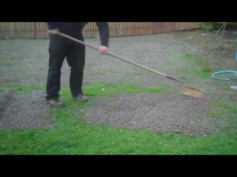 how to drain soggy lawn
