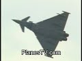 RAF Typhoon Airshow Display - In-cockpit - Narrated by Pilot