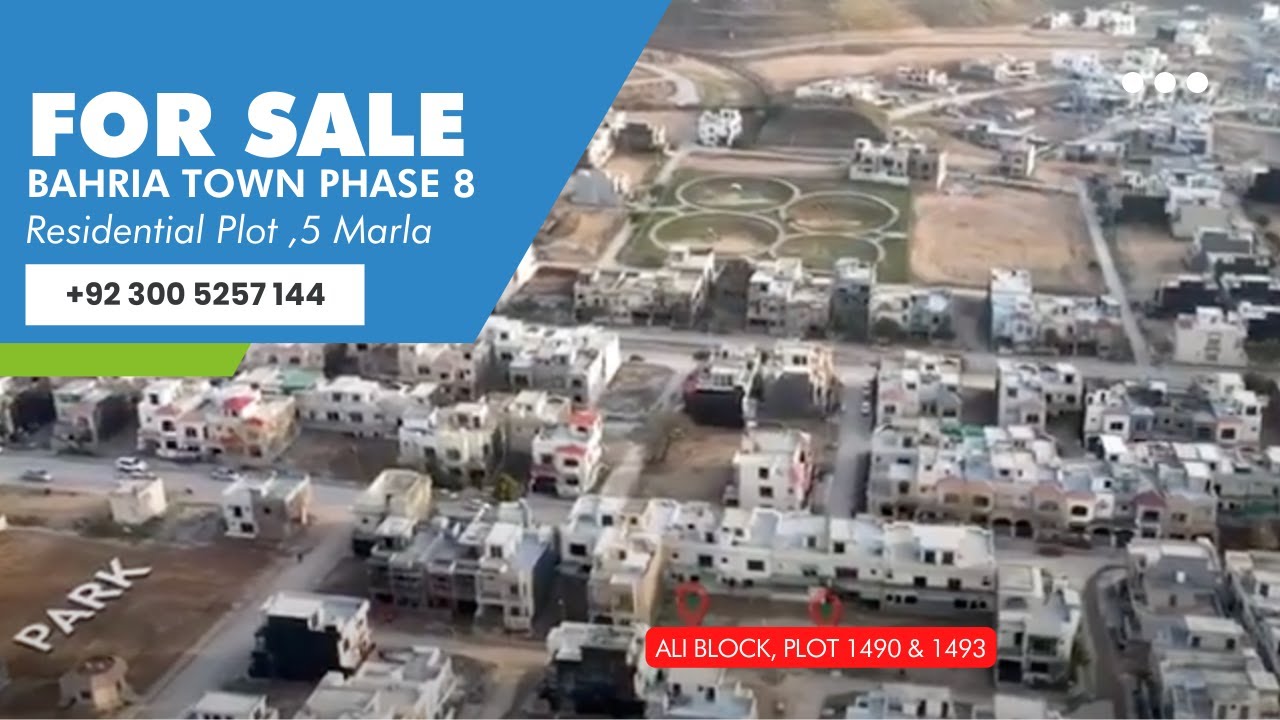 Best Opportunity For Investment In Bahria Town Phase 8 | 5 Marla | Plots For Sale |