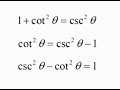 Trigonometric Formulas