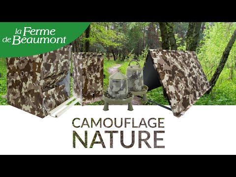 Mangeoire camouflage Nature 4 kg sur pieds Gaun