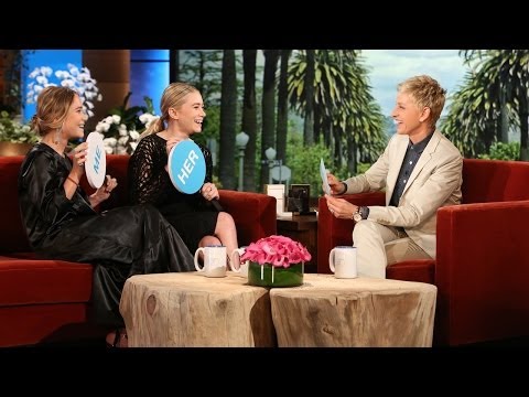 The Ellen Show - Sisters Mary-Kate and Ashley Olsen played a game that revealed a lot about their different personalities. Plus, they told Ellen about their new fragrances!