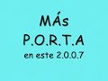 Lo que se avecina PORTA!! Intro no hay truco